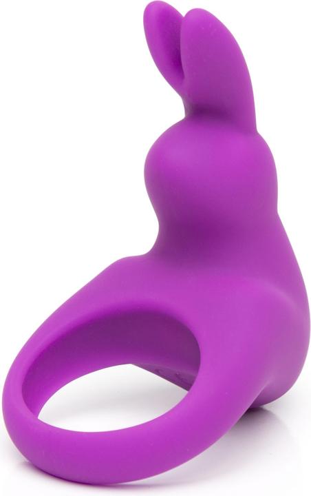 Happy Rabbit Anneau Vibrant Rechargeable Cock Rabbit Purple (3 cm)