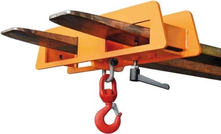 Actual product image eurokraft pro Load hook for 2 forks