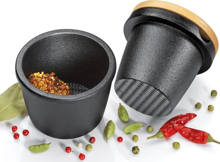 Actual product image Zassenhaus Spice grater with storage compartment (Pepper, Salt, Various spices)