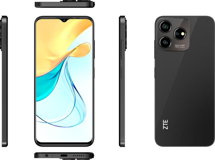 Actual product image ZTE Blade V50S (256 GB, Diamond Black, 6.60", Dual SIM, 4G)