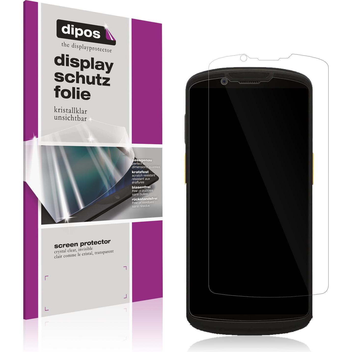 Dipos Displayschutzfolie Crystalclear, Barcode-Scanner Zubehör
