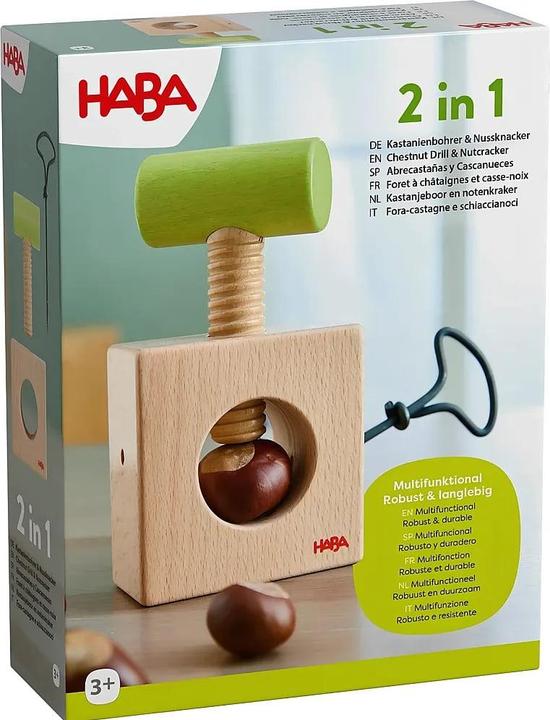 Produktbild Haba Kastanienbohrer & Nussknacker 2-in-1