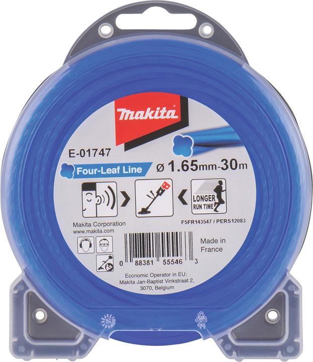 Actual product image Makita Four Leaf (Lawn mower, Trimmer line + line spool)