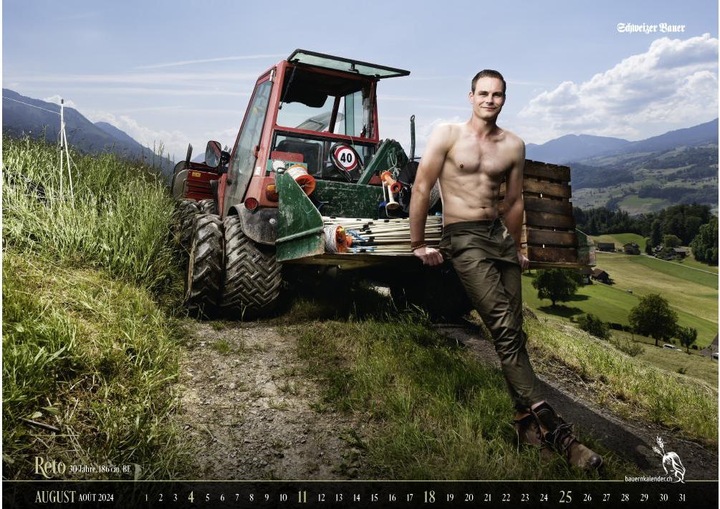 Actual product image Swiss farmers' calendar (56 x 40 cm, No binding, German, French)