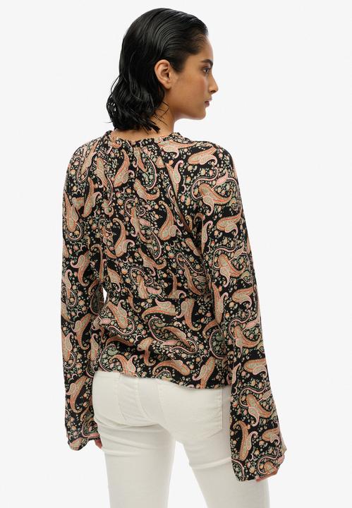 Actual product image Superdry Printed Ls Blouse (12XL)