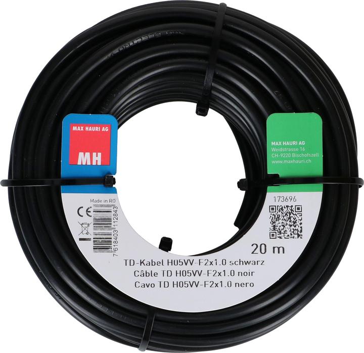 Image du produit Max Hauri Câble TD H05VV-F2X1.0 (20 m)