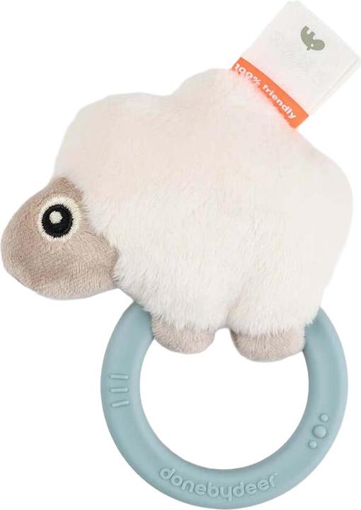 Done by Deer Sensorische Rassel mit Beissring Schaf