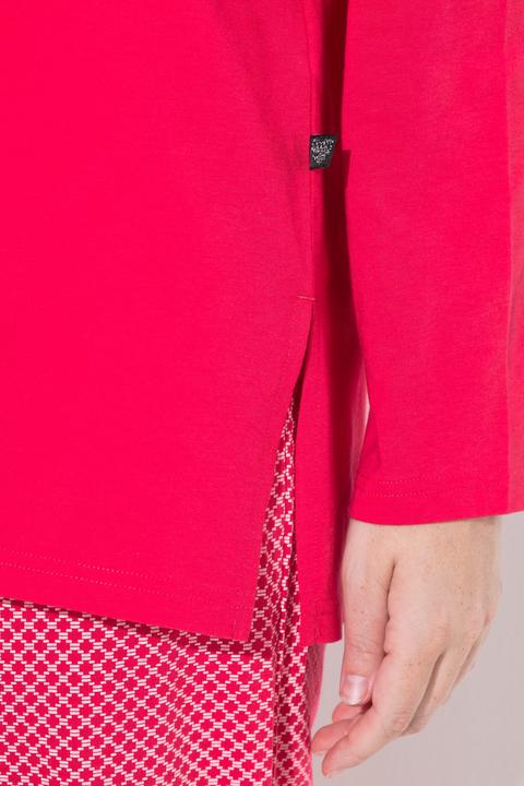 Produktbild Ulla Popken Pyjama, Muster, Rundhals, Langarm (58, 60)