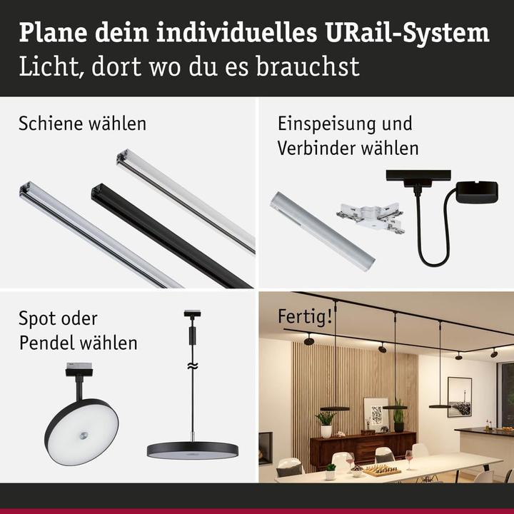Produktbild Paulmann URail Pendel Hildor (850 lm)