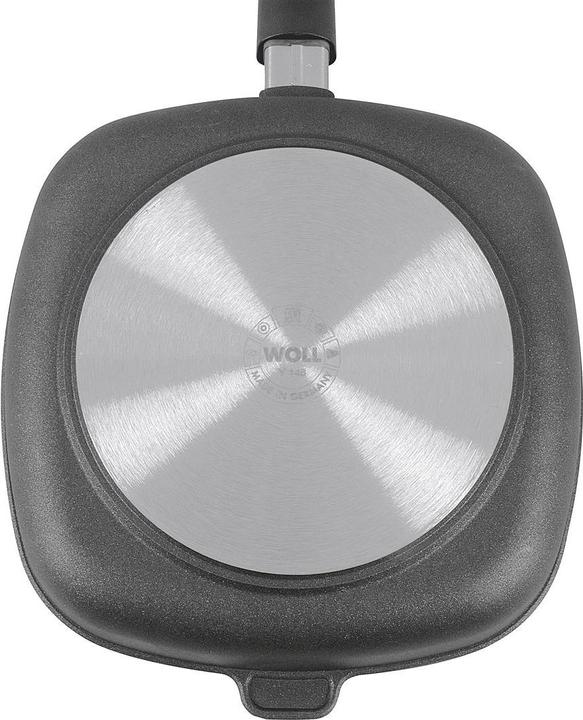 Actual product image Woll 1628-1IL Pfanne Grillpfanne Quadratisch (Grill pan, Cast aluminium)