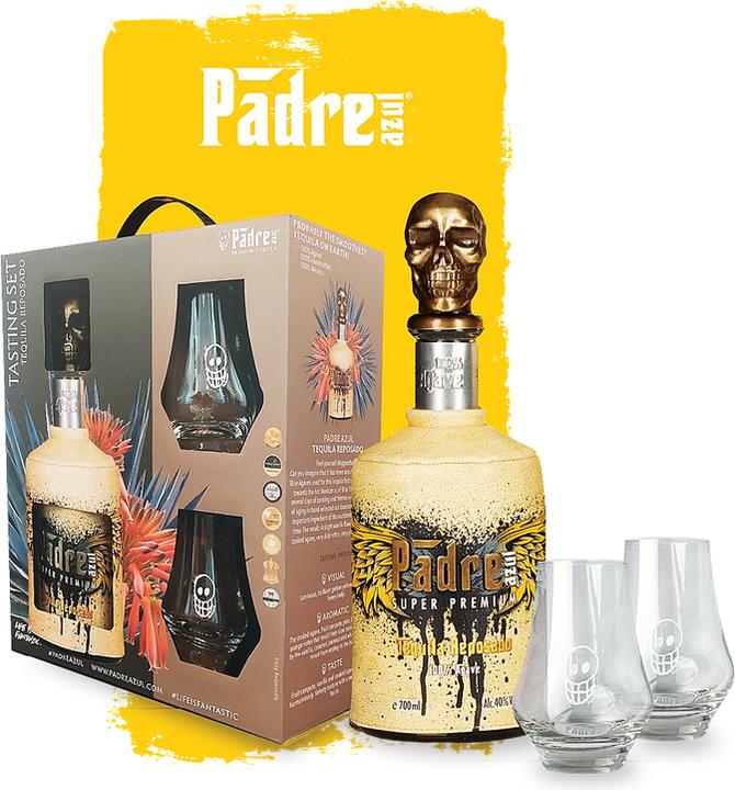 Padre Azul Reposado Tasting Set (1 x 70 cl)