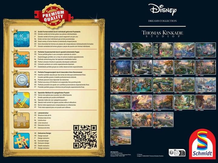 Actual product image Schmidt Spiele Disney Vaiana, Moana (1000 pieces)