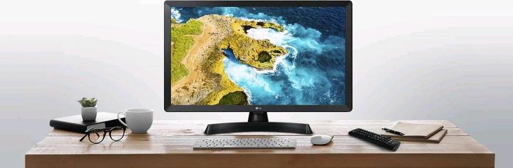 Produktbild LG 24TQ510SPZ 24 HD Ready SmartTV WLANMonitor, E (23.60", TQ51, LED, HD ready, 2022)