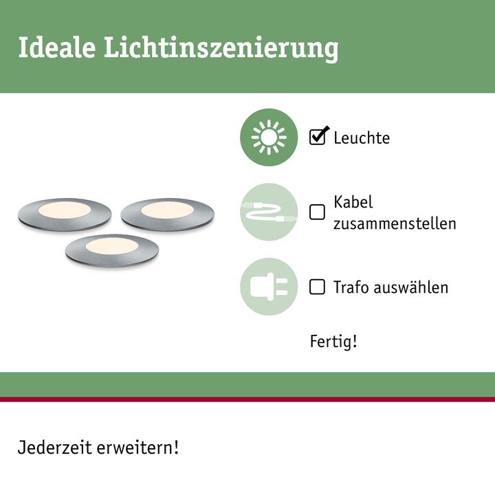 Actual product image Paulmann Plug & Shine Floor Mini (95 lm, IP65)