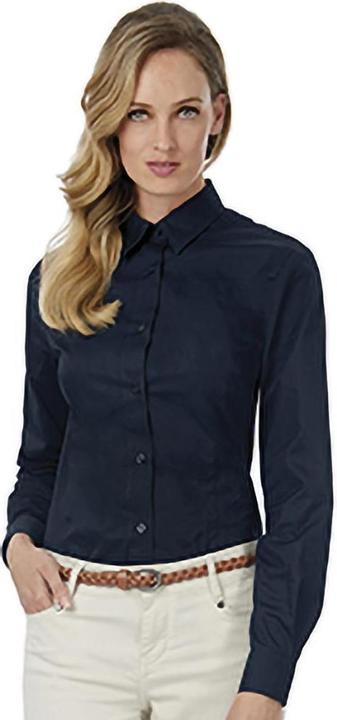 Produktbild B&C Sharp Twill Langarm Bluse (4XL)