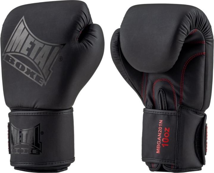 MetalBoxe Gant Entr Black Thai 12 Oz (12 OZ, 12)
