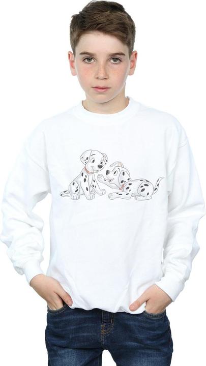 Produktbild Disney 101 Dalmatians Watercolour Friends Sweatshirt Jungen (140, 146)