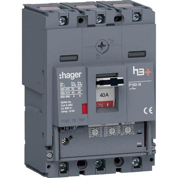 Hager HNS040GC, Relais