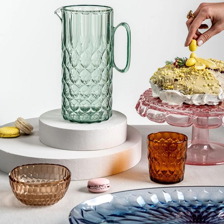 Produktbild Guzzini VANITY Kuchenplatte mit Fuss und Haube Flamingo pink