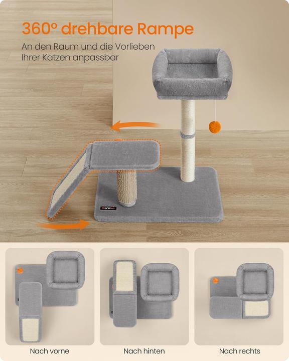 Produktbild Feandrea Kratzbaum (Beige, Grau)