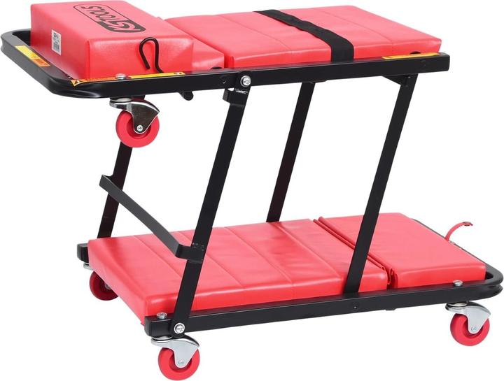 Actual product image KS Tools Drivable stretcher and folding seat, 1200x420mm