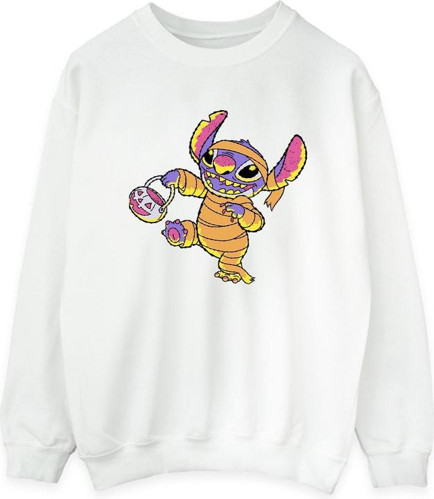 Actual product image Lilo & Stitch Womens/Ladies Trick Or Treat Sweatshirt (XXL)