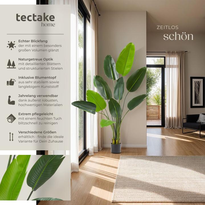 Image du produit tectake Arbre oiseau de paradis Tropic (160 cm)