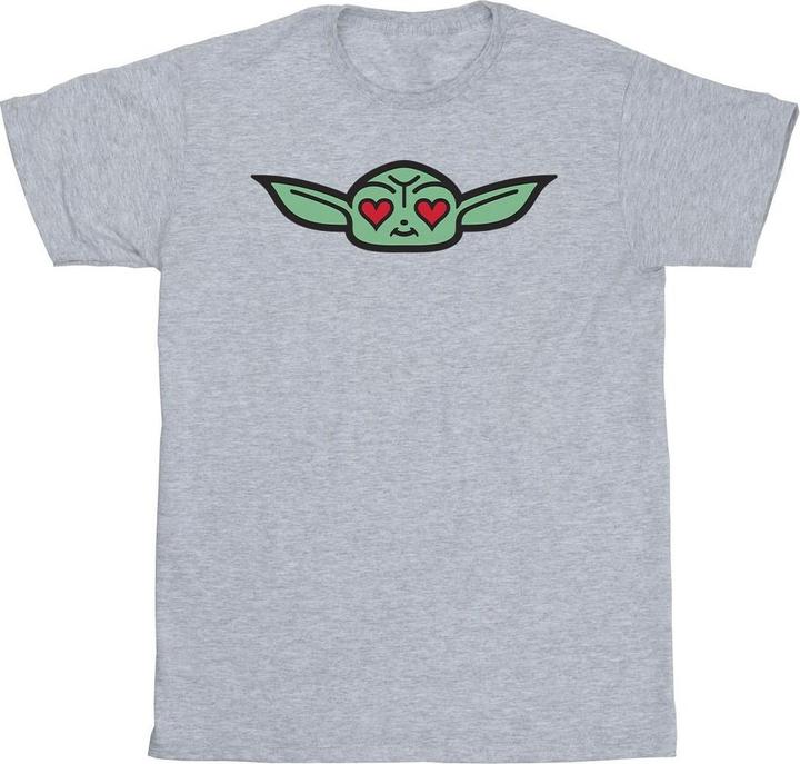 Produktbild Star Wars The Mandalorian Grogu Heart Eyes TShirt (M)