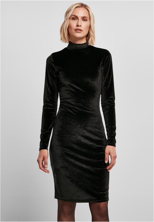 Immagine prodotto Urban Classics Abito da donna con collo a tartaruga in velluto (S)