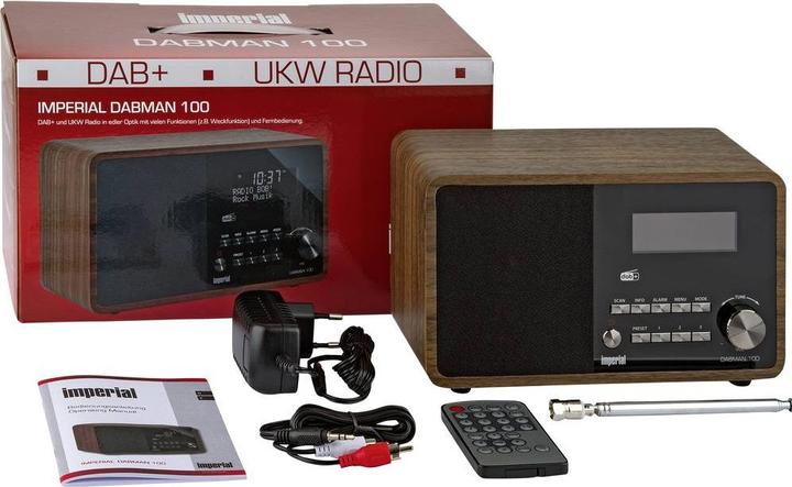 Produktbild Imperial Radio DABMAN 100 DAB (DAB+, FM)