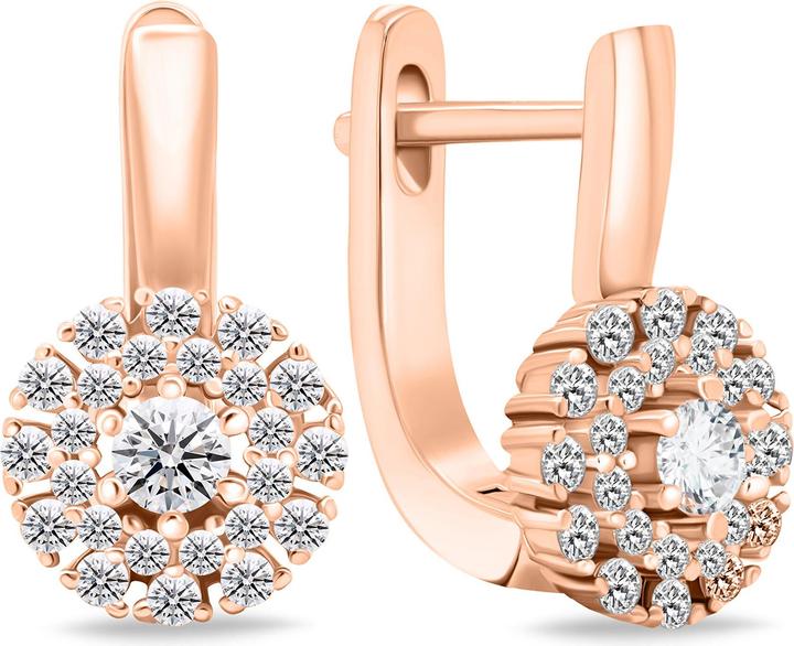 Immagine prodotto Brilio Argento - Orecchini in bronzo con zirconi EA674R