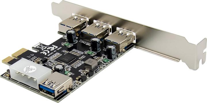 Actual product image InLine PCIe Karte