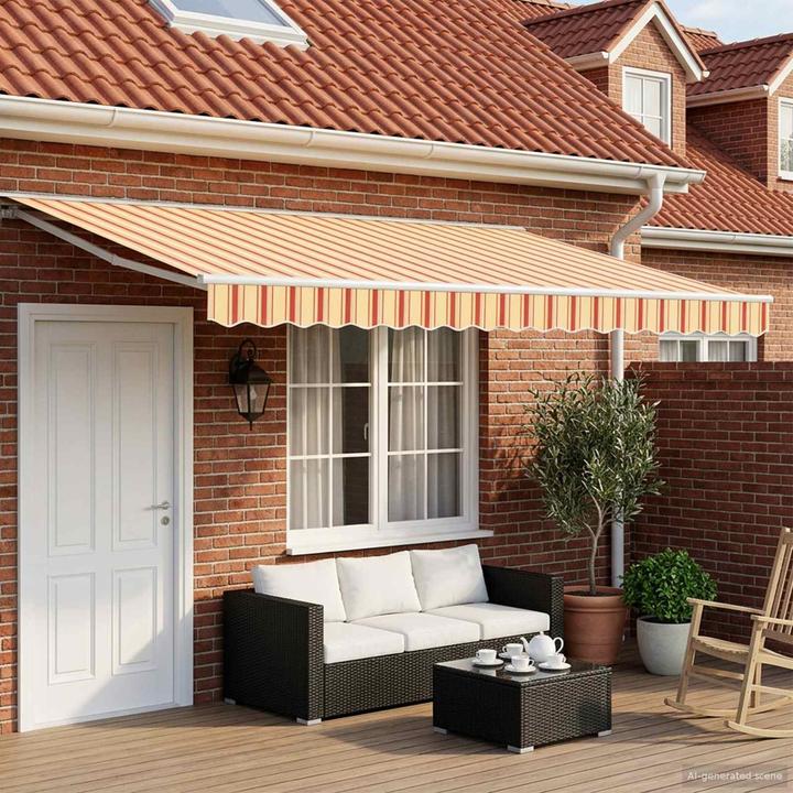Actual product image vidaXL Einziehbare Markise (3.50 m)