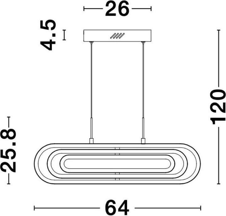 Actual product image Nova Luce Arte (3498 lm)