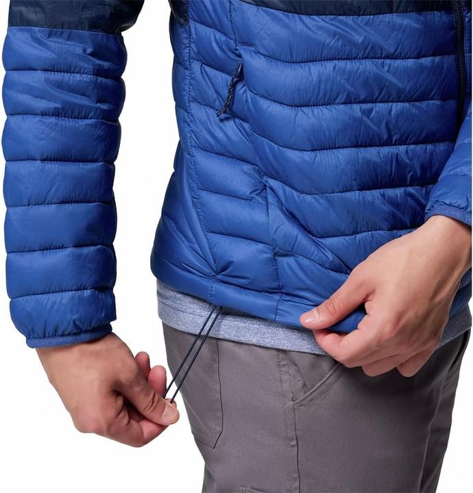 Actual product image Columbia Powder Pass Hooded Jacket, Mannen, Blauw, Jasje, maat: M (M)