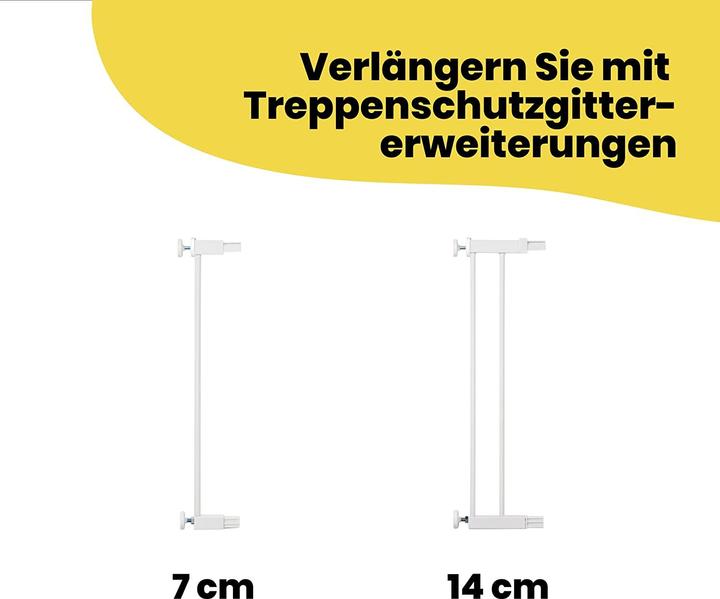 Actual product image Safety 1st Stair Guard, 73-80cm, White (73 - 80 cm)