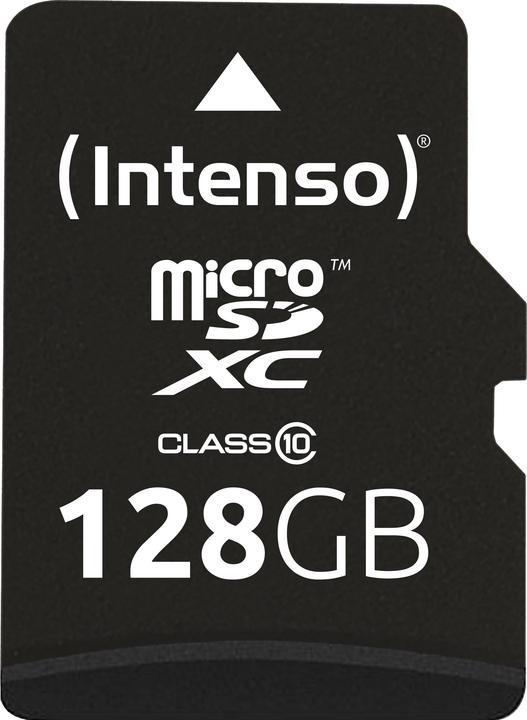 Produktbild Intenso microSD Class 10 (128 GB, microSDXC, U1, UHS-I)