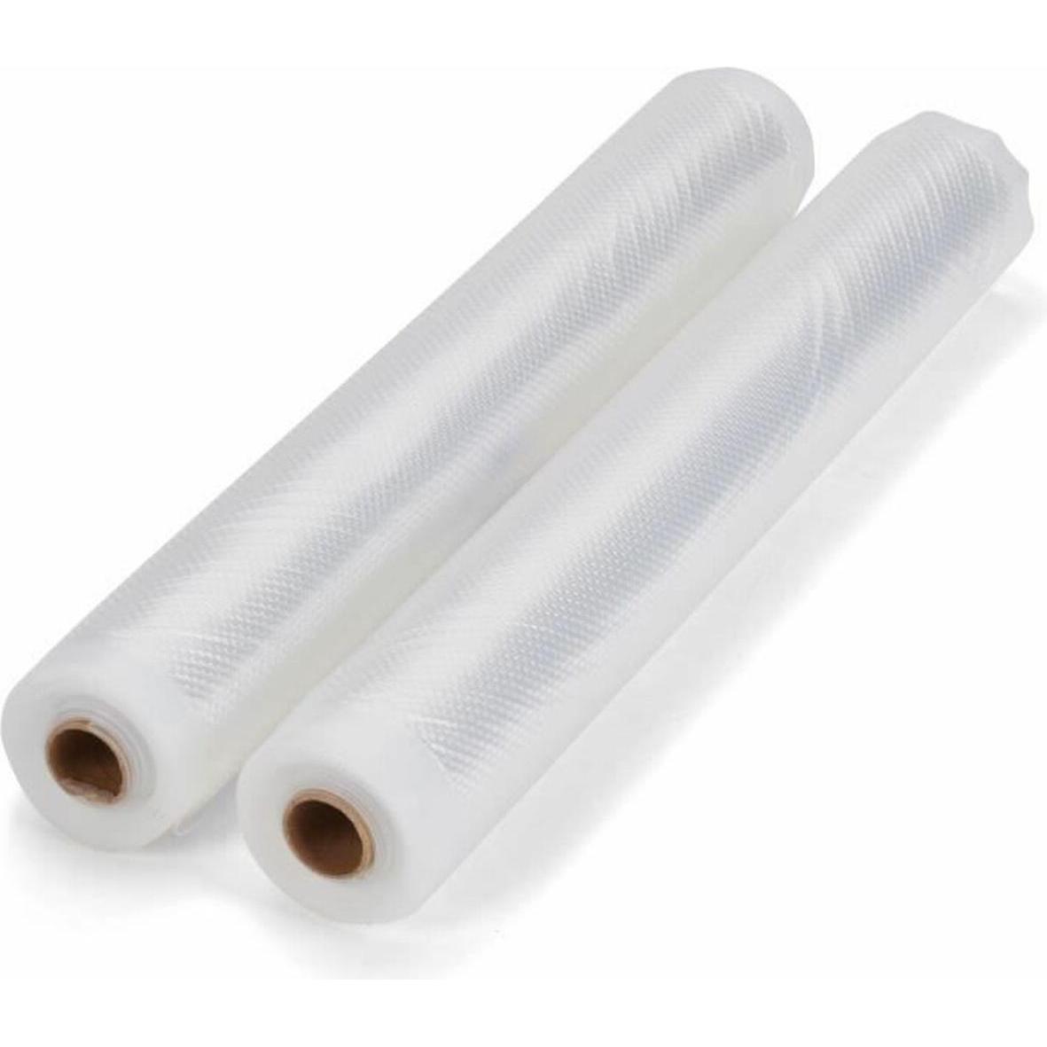 Livoo Set Di 2 Rulli Per Imballaggio Sottovuot, Imballaggi Per Alimenti, Trasparente