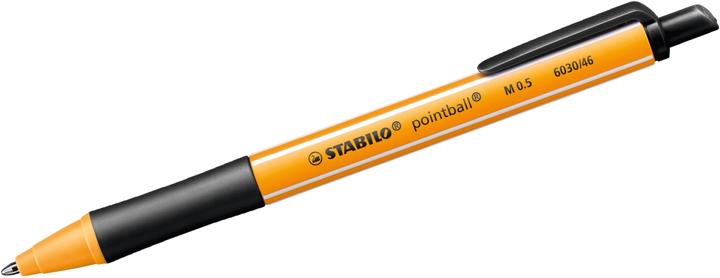Immagine prodotto STABILO pointball 2 blister nero B-43718-10 (Nero, Arancia, 2 x)