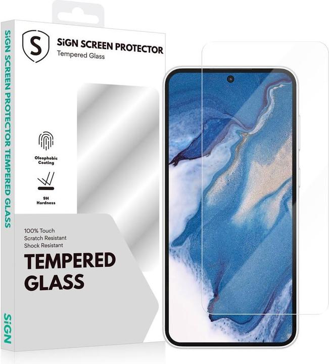 Produktbild SIGN 2.5D Tempered Glass Screen Protector for Samsung Galaxy S24 FE 5G (Samsung Galaxy S24 FE)