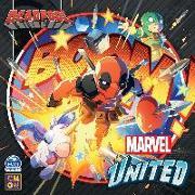 Actual product image Cmon CMND1308 - Marvel United - Deadpool, board game, for 1-5 players, from 10 years (DE expansion) (German)