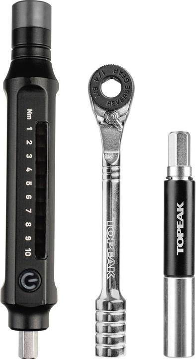 Topeak Chiave dinamometrica E-Torqbar 1-10Nm, display a LED (1 Nm, 10 Nm)