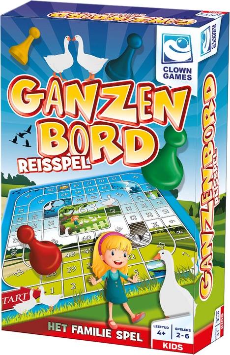 Actual product image Clown games Clown game of goose (Dutch)