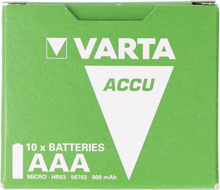 Productafbeelding Varta Longlife (10 Pcs., AAA, 800 mAh)