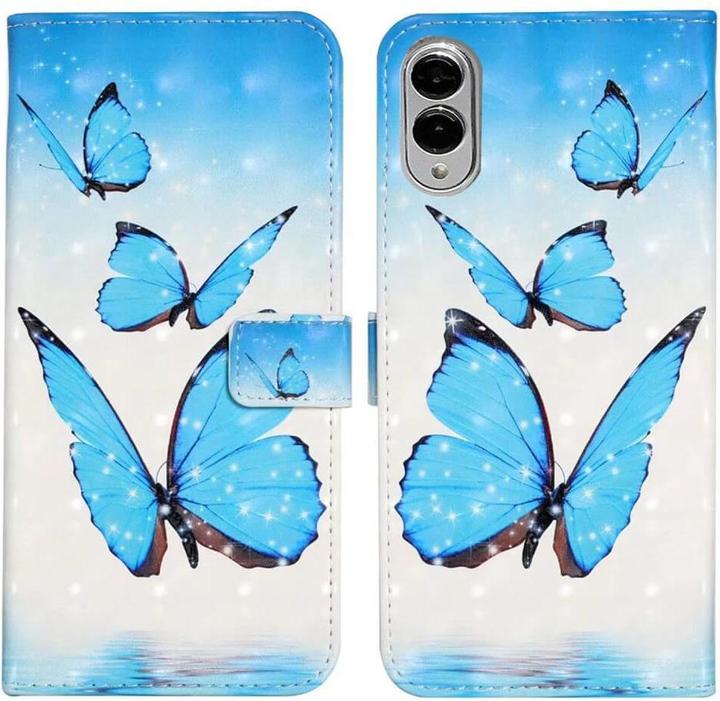 Schmetterling blau