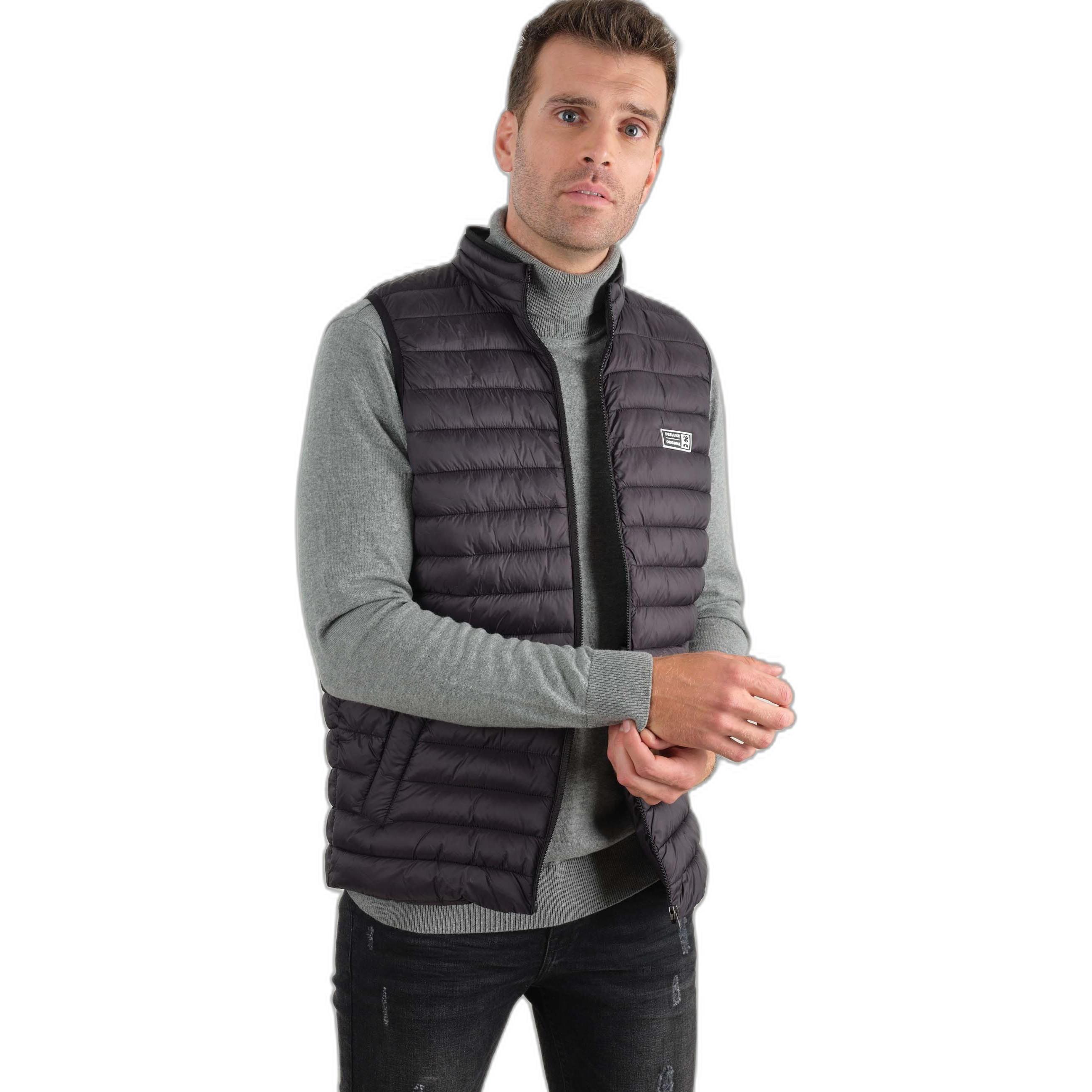 Deeluxe, Herren, Jacke, daunenjacke arshy (M), Schwarz, M