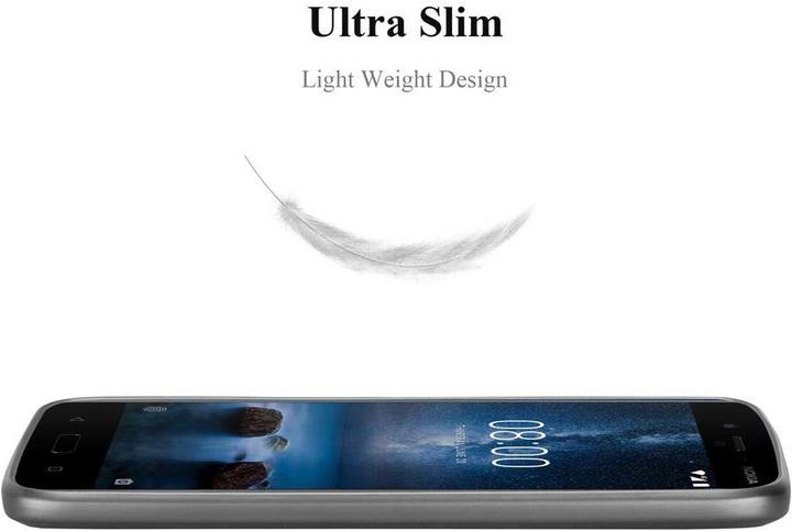 Actual product image Cadorabo Bumper TPU Matt Metallic (LG K8 2017)