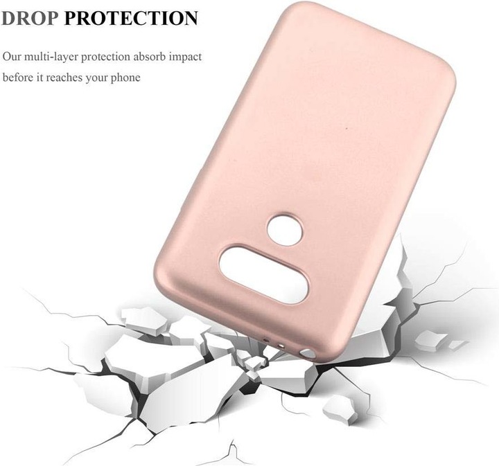 Produktbild Cadorabo TPU Matt Metallic Hülle (LG G5)