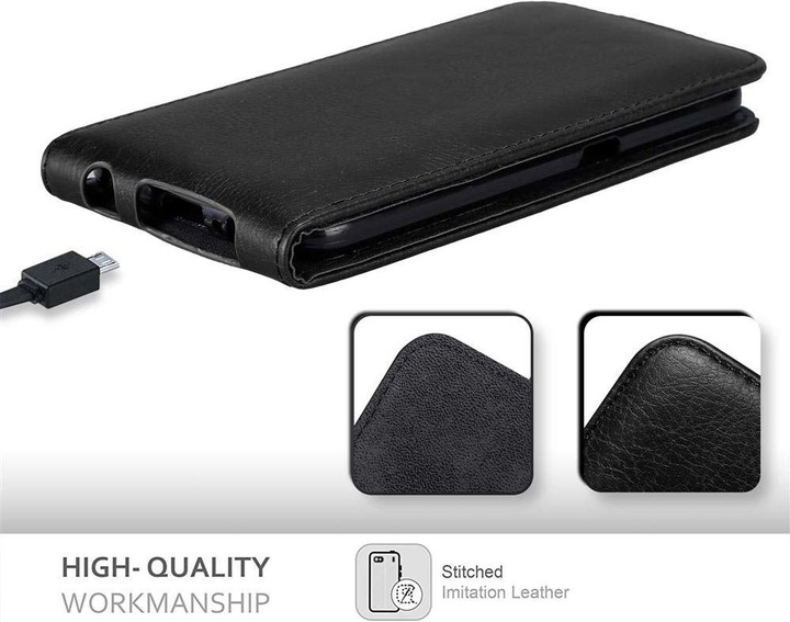 Actual product image Cadorabo Case Flip wie Invis (Samsung Galaxy S6)