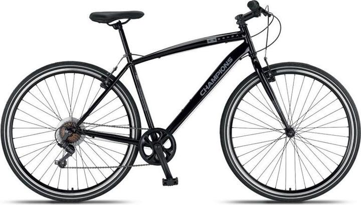 Produktbild Champions Fahrrad Hybrid, 28", schwarz